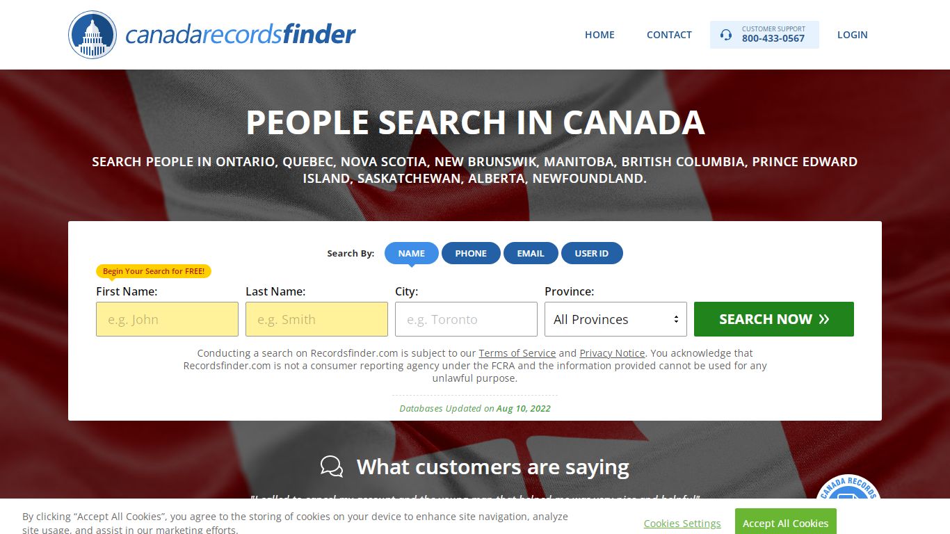 People Search in Canada - Public Records Lookup: Online ...